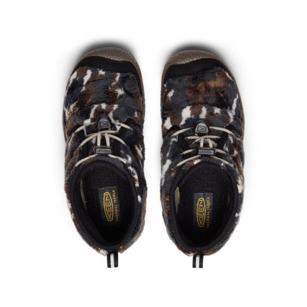 Big Kids' Howser II Waterproof Chukka  |  Black/Star White - Image 4