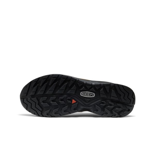 Men's TTS Moc Waterproof Sneaker  |  Safari/Black - Image 6