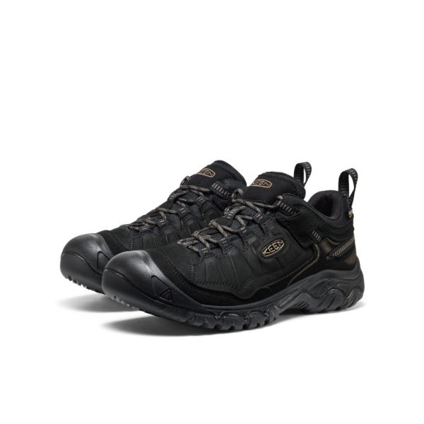Men's Targhee IV Waterproof Hiking Shoe  |  Triple Black - Image 2