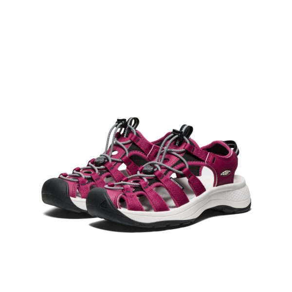 Women's Astoria West Sandal  |  Beaujolais/Star White - Image 2