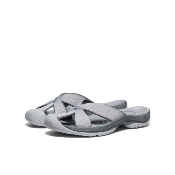 Women's Bali Slide Sandal  |  Alloy/Steel Grey - Image 2