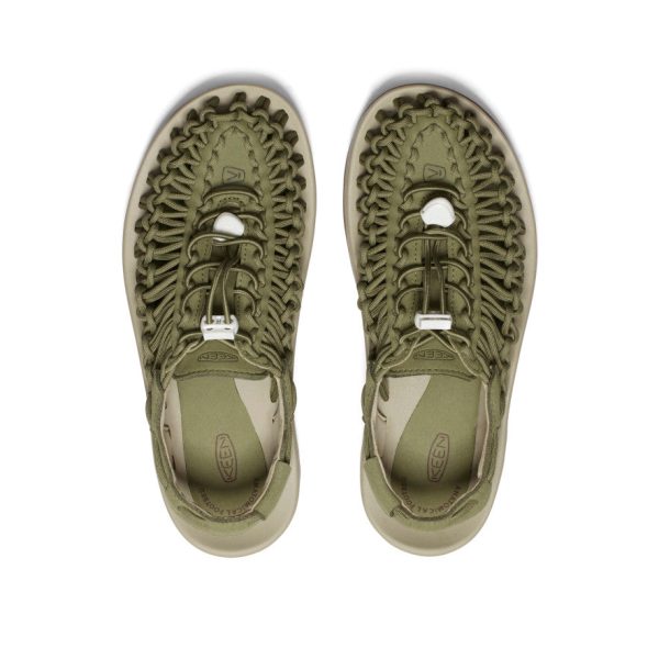 Women's UNEEK Sneaker  |  Martini Olive/Safari - Image 4