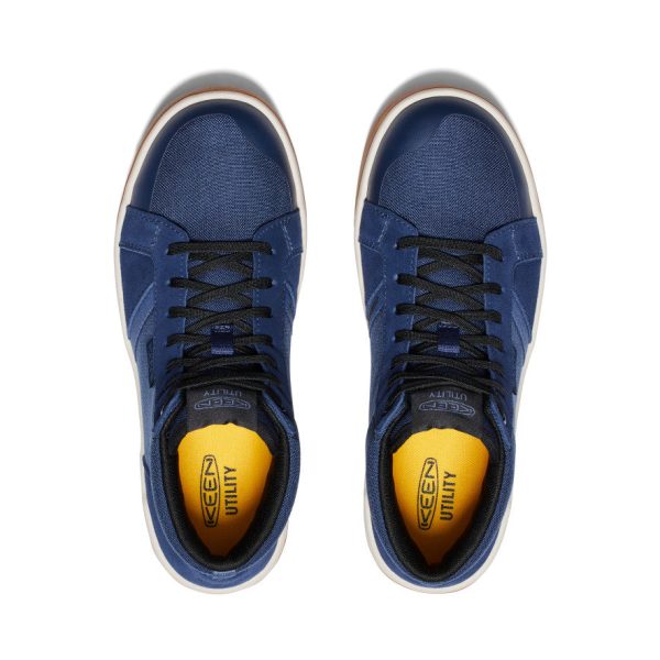 Men's Kenton Mid Work Shoe (Carbon Toe)  |  Naval Academy/Gum - Image 4