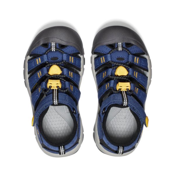 Little Kids' Newport H2  |  Naval Academy/KEEN Yellow - Image 4