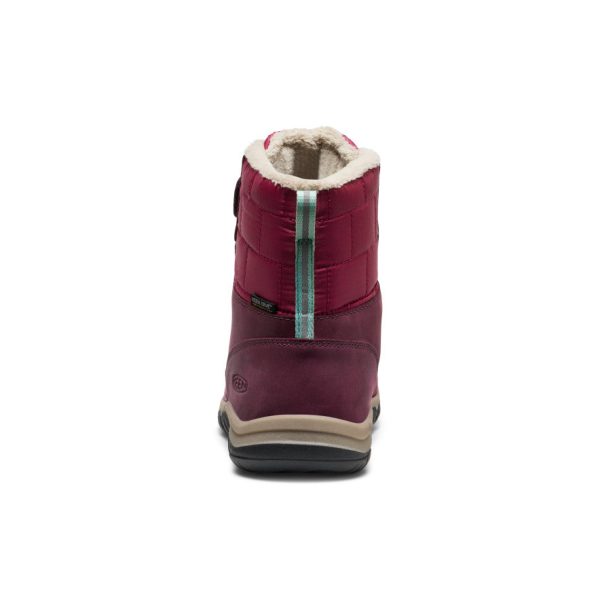 Big Kids' Kanibou Waterproof Winter Boot  |  Fig/Pink Lemonade - Image 5