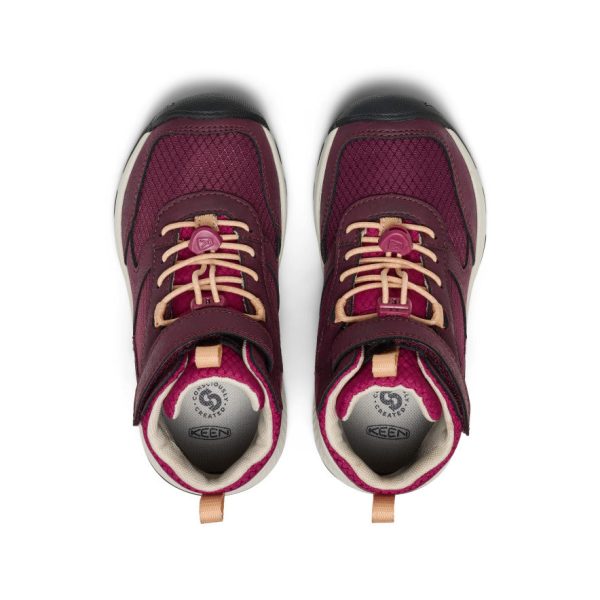 Little Kids' Skua Waterproof Boot  |  Fig/Peach Fuzz - Image 4