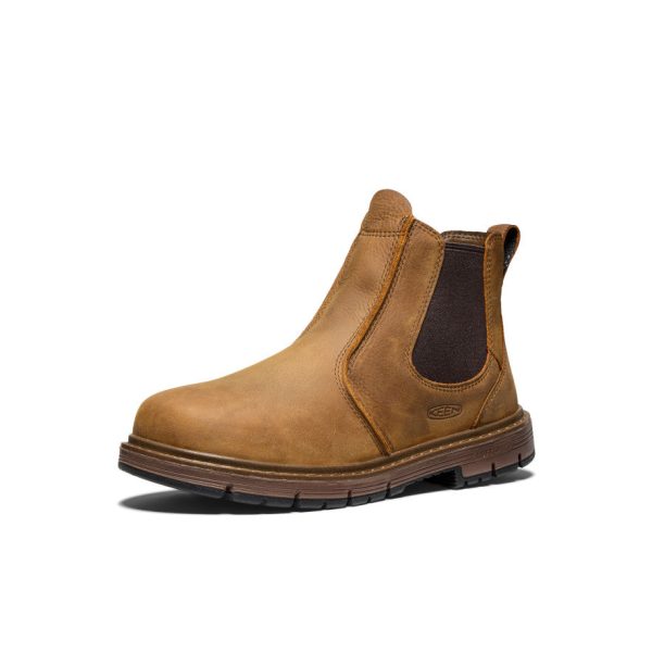 Men's San Jose Chelsea 90?? Heel Boot (Soft Toe)  |  Belgian/Gum - Image 3