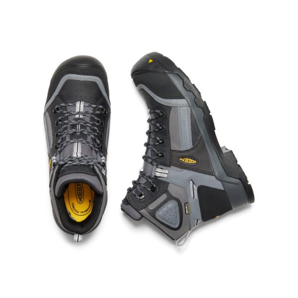 Men's Davenport 6 Insulated Waterproof Boot (Composite Toe)  |  Magnet/Steel Grey - Image 4