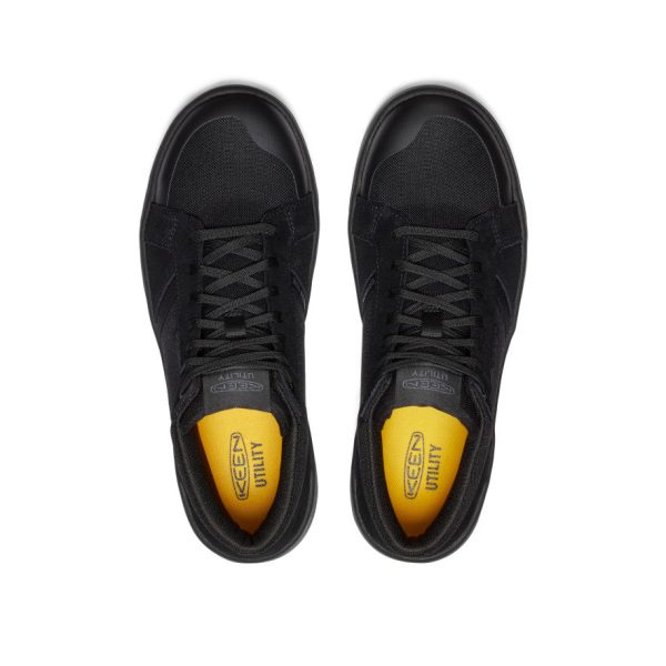 Men's Kenton Mid Work Shoe (Carbon Toe)  |  Black/Gum - Image 4