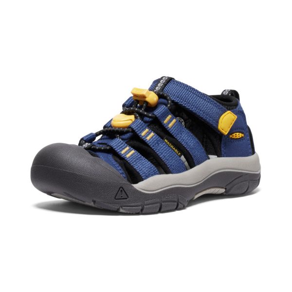 Little Kids' Newport H2  |  Naval Academy/KEEN Yellow - Image 3