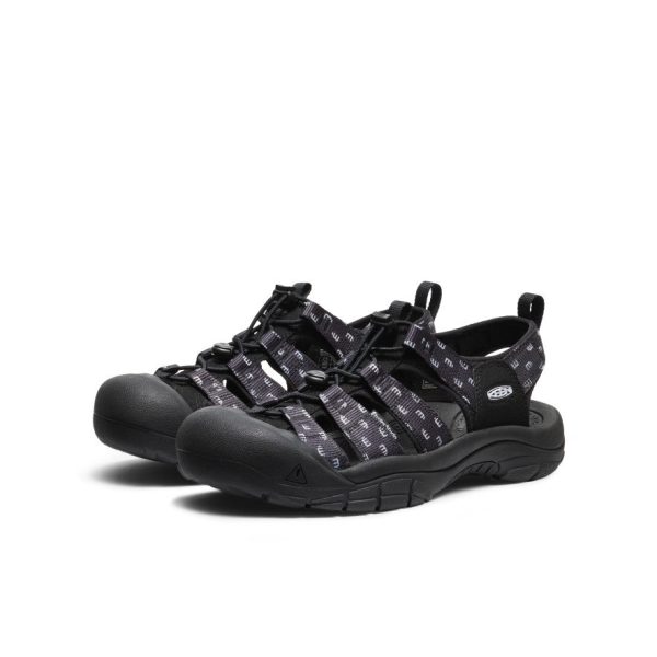 Men's Newport Retro Sandal x Études Studio  |  Etudes Black - Image 3
