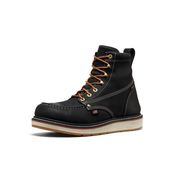 Men's Liberty 6 Waterproof Boot (Carbon Toe)  |  Black/Gum - Image 3