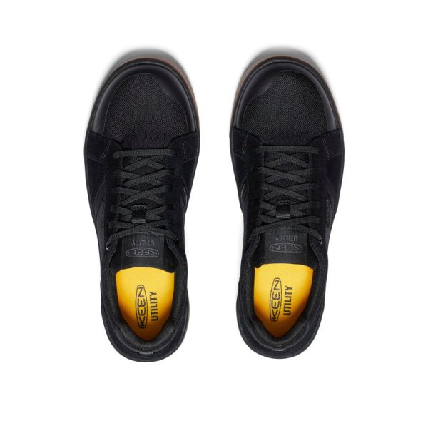 Men's Kenton Work Shoe (Carbon Toe)  |  Black/Gum - Image 4