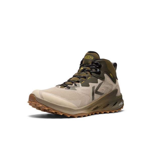 Men's Zionic NXT Waterproof Hiking Boot  |  Brindle/Lemon Curry - Image 3