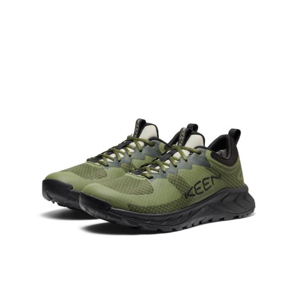 Men's Versacore Waterproof Shoe  |  Bronze Green/Black - Image 2