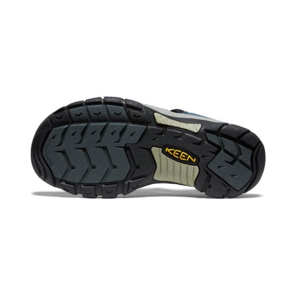 Men's Newport H2 Sandal Wide | Navy/Medium Grey - Image 6