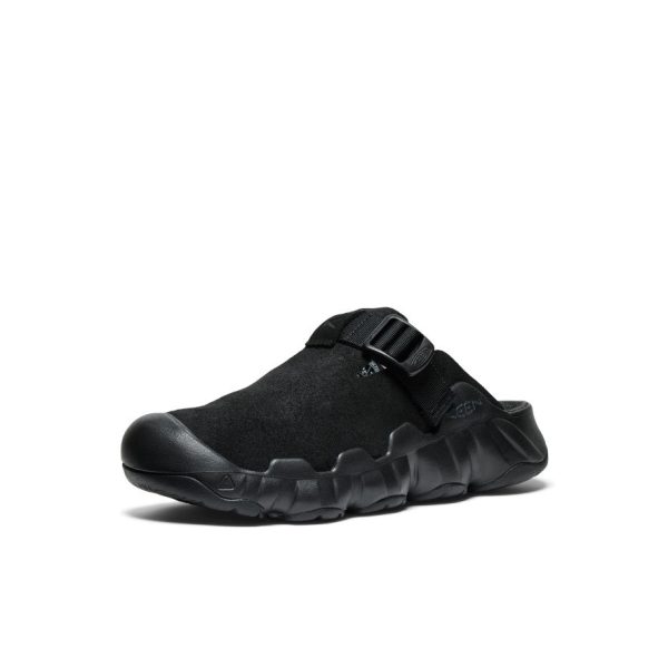 Men's Hyperport Leather Clog  |  Black/Black - Image 3