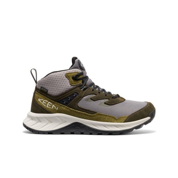 Men's Hightrail Waterproof Hiking Boot  |  Steel Grey/Forest Night