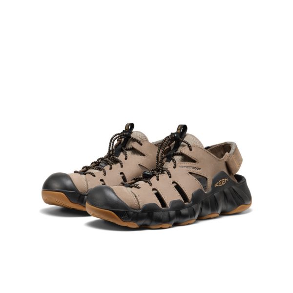 Men's Hyperport Fisherman Leather Sandal  |  Brindle/Oak Buff - Image 2