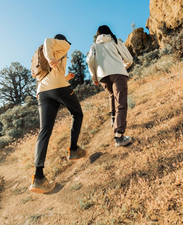 Men's 450 Dirt Waterproof Hiking Shoe  |  Lemon Curry/Black - Image 9