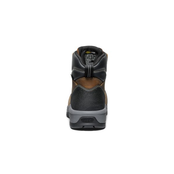 Men's CSA Evanston 6 Waterproof Boot (Carbon Toe)  |  Bison/Black - Image 5