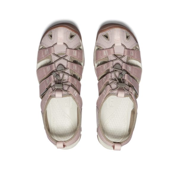 Women's Clearwater CNX Sandal  |  Timberwolf/Fawn - Image 2