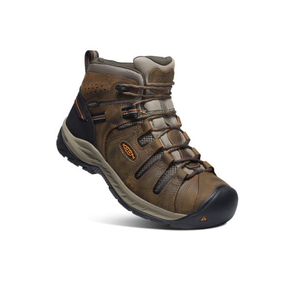 Men's Flint II Waterproof Mid (Soft Toe)  |  Black Olive/Brindle - Image 3