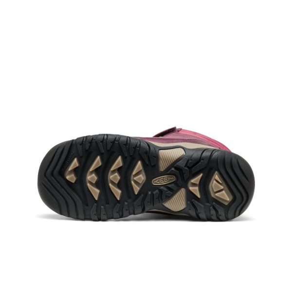 Big Kids' Kanibou Waterproof Winter Boot  |  Fig/Pink Lemonade - Image 6