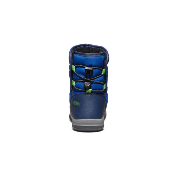 Big Kids' Puffrider Waterproof Winter Boot  |  Naval Academy/Surf - Image 5