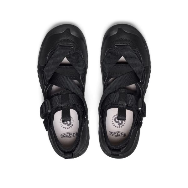 All Gender Hoodzerra Sandal  |  Black/Black - Image 4