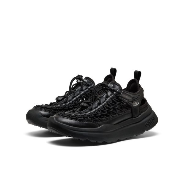Women's UNEEK WK SNIDEL Sneaker  |  Black/Silver - Image 2