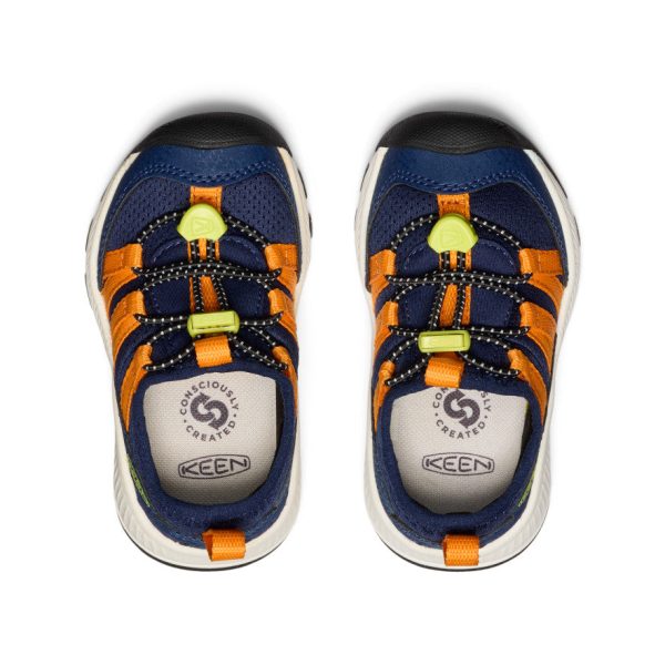 Toddlers' Motozoa Sneaker  |  Naval Academy/Bright Marigold - Image 4
