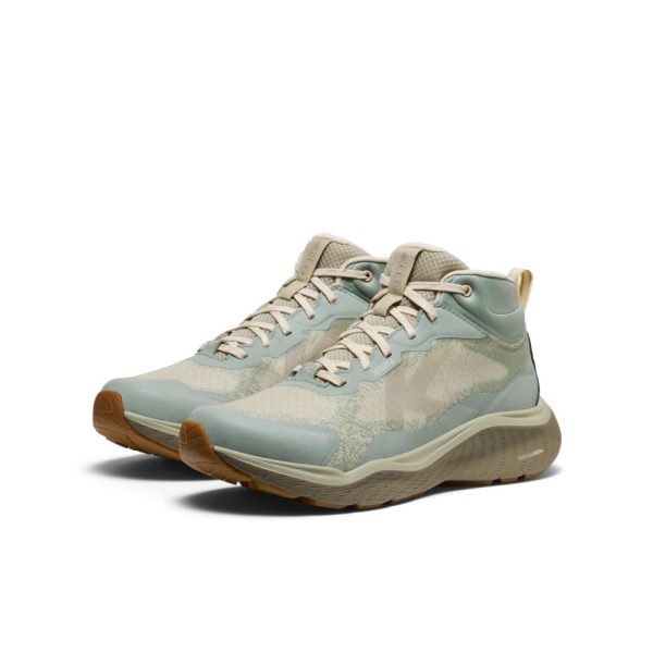 Women's Leiki Waterproof Hiking Boot  |  Iceberg Green/Birch - Image 2