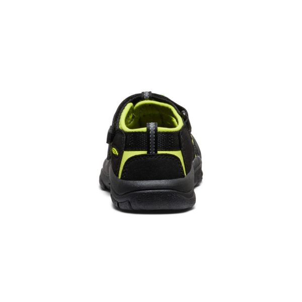 Little Kids' Newport H2  |  Black/Lime Green - Image 5