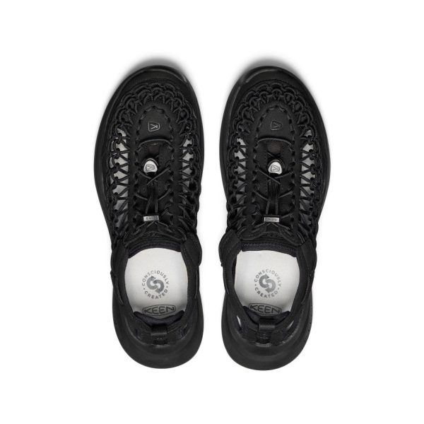 Men's UNEEK WK Sneaker  |  Black/Black - Image 4