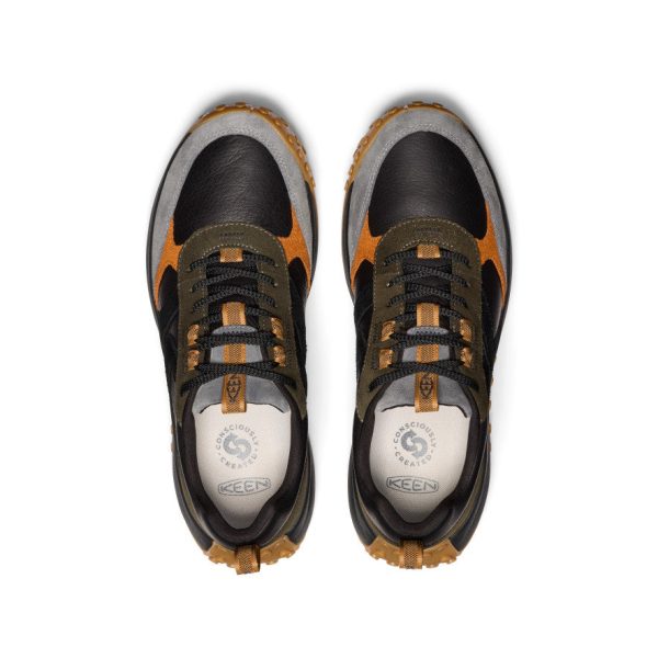 Men's KS86 Leather Sneaker  |  Forest Night/Keen Maple - Image 4