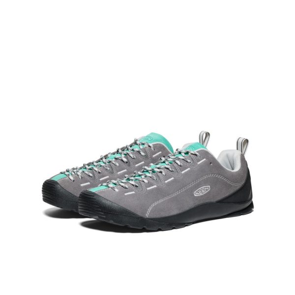 Men's Jasper Sneaker  |  Steel Grey/Bright Aqua - Image 3
