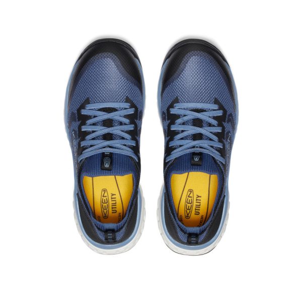 Women's Arvada Shift ESD Work Sneaker (Carbon Toe)  |  Vintage Indigo/Faded Denim - Image 4