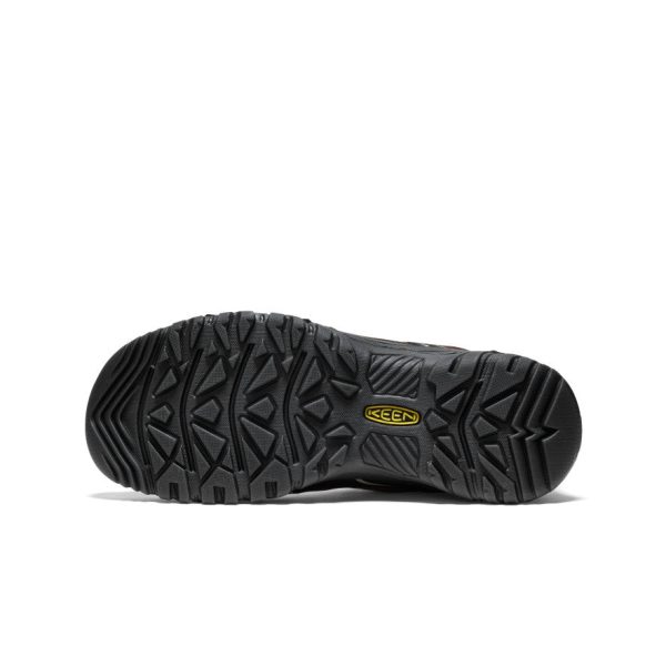 Men's Targhee IV Waterproof Hiking Shoe  |  Bison/Black - Image 6