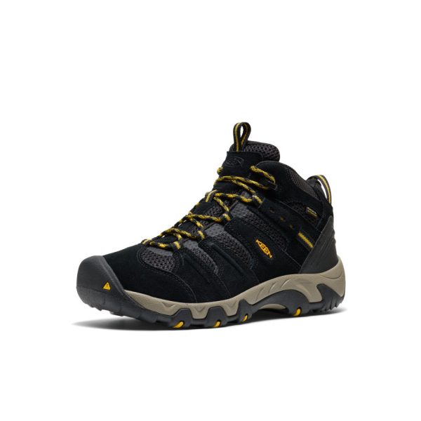 Men's Headout Waterproof Hiking Boot  |  Black/Lemon Curry - Image 3