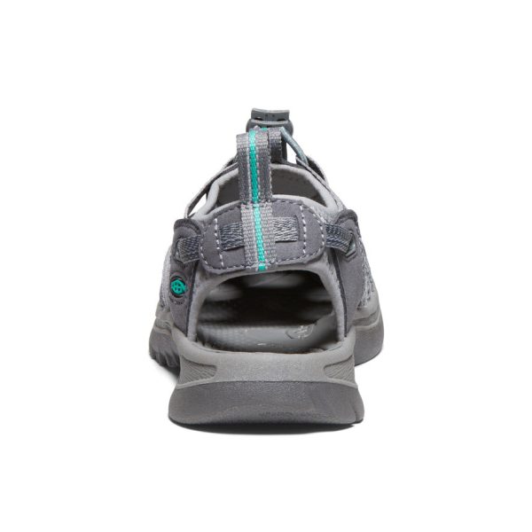 Women's Whisper  |  Medium Grey/Peacock Green - Image 5