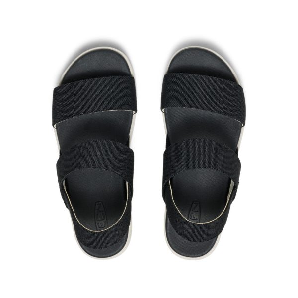 Women's Elle Backstrap Sandal Wide  |  Black - Image 4