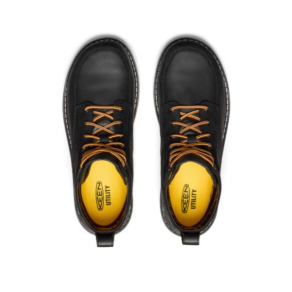 Men's San Jose 6 Waterproof Boot (Aluminum Toe)  |  Black/Gum - Image 4