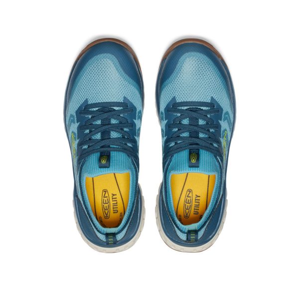Women's Arvada Shift Work Sneaker (Carbon Toe)  |  Reef Waters/Legion Blue - Image 4