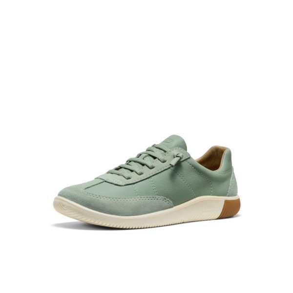 Women's KNX T-Toe Sneaker  |  Iceberg Green/Birch - Image 3
