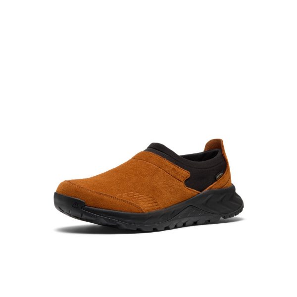 Men's TTS Moc Waterproof Sneaker  |  Roasted Pecan/Black - Image 3