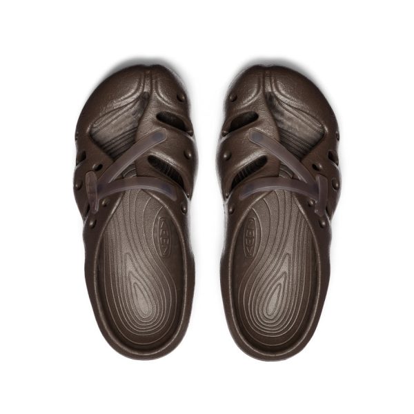 All Gender Yogeez Clog x Pilgrim Surf + Supply  |  Chocolate Brown/Whisper White - Image 4