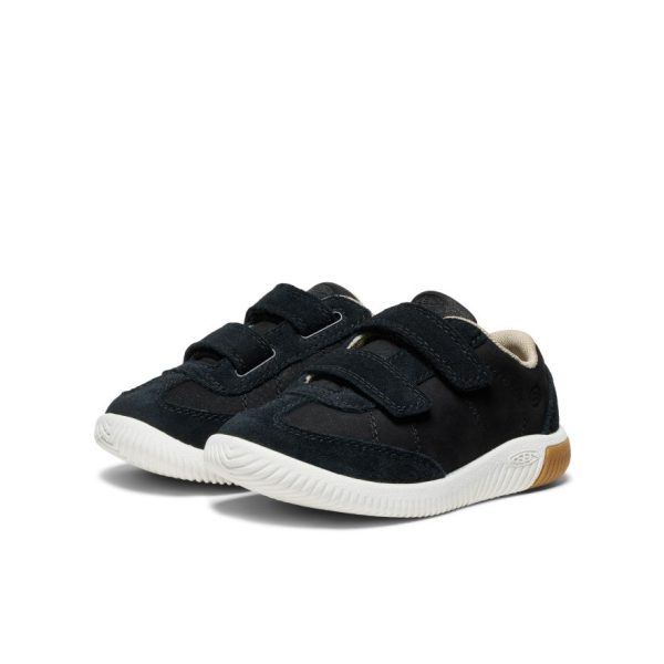 Little Kids' KNX T-Toe Sneaker  |  Black/Star White - Image 2