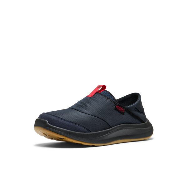 Men's Whyser Slip-On  |  Sky Captain/Racing Red - Image 3