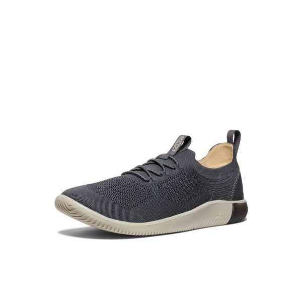 Men's KNX Knit Sneaker  |  Black/Magnet - Image 3
